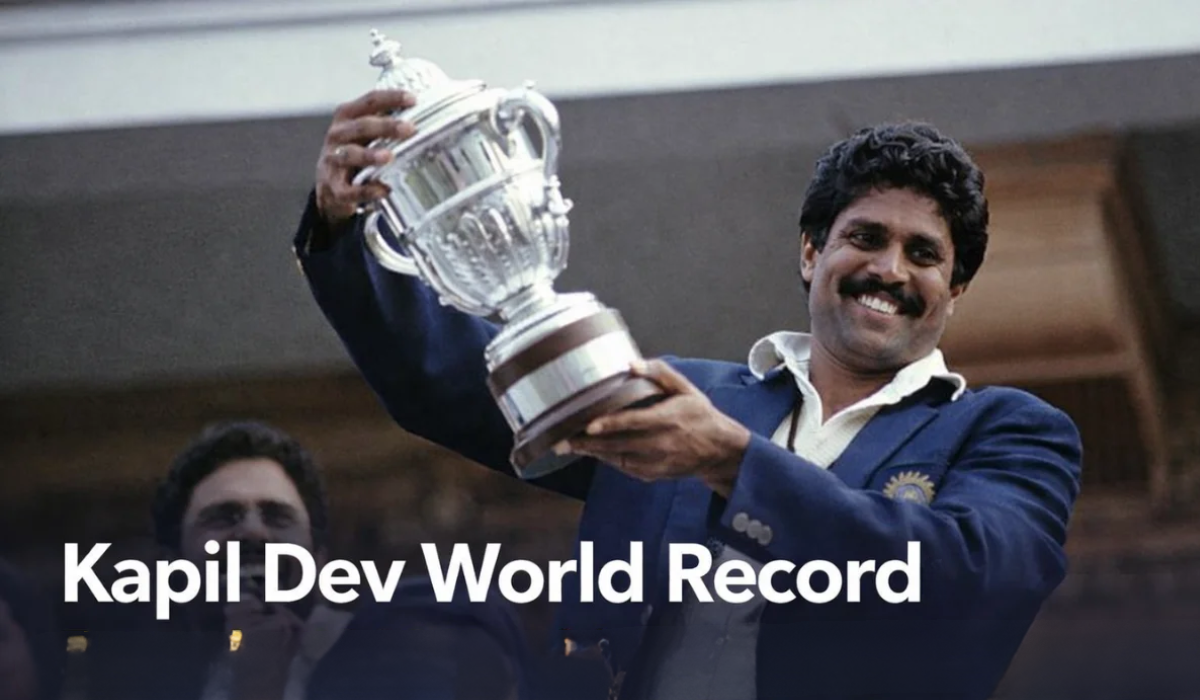 Kapil Dev World Record