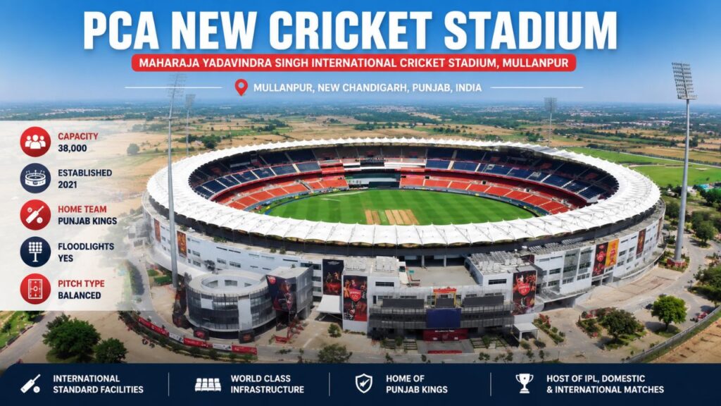 PCA New Cricket Stadium: Guide 