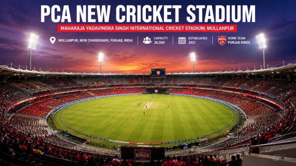 IPL Match 2026 PCA New Cricket Stadium