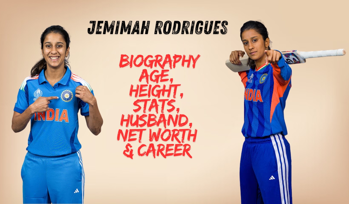 Jemimah Rodrigues: Biography, Age, Height, Stats, Husband, Net Worth & Career