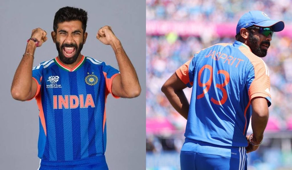Jasprit Bumrah Jersey Number