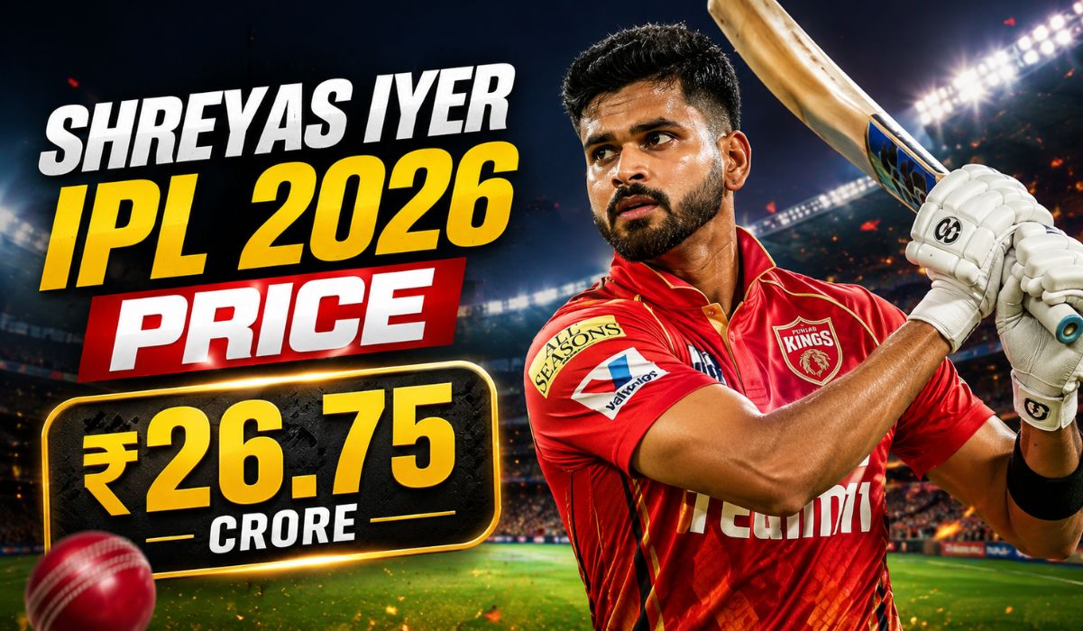 Shreyas Iyer IPL 2026 Price